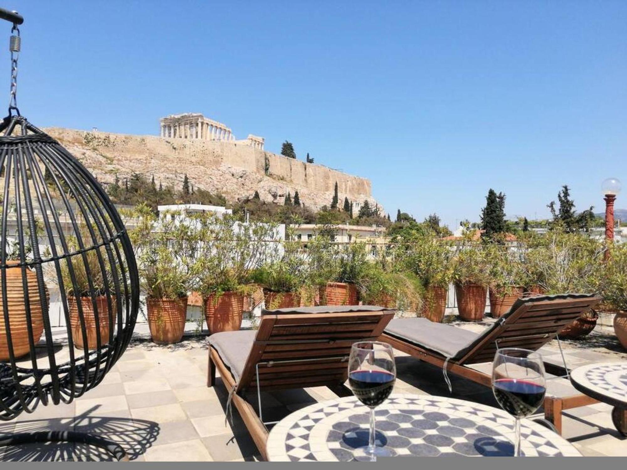 Stunning Acropolis View Apartment Athens Exterior photo