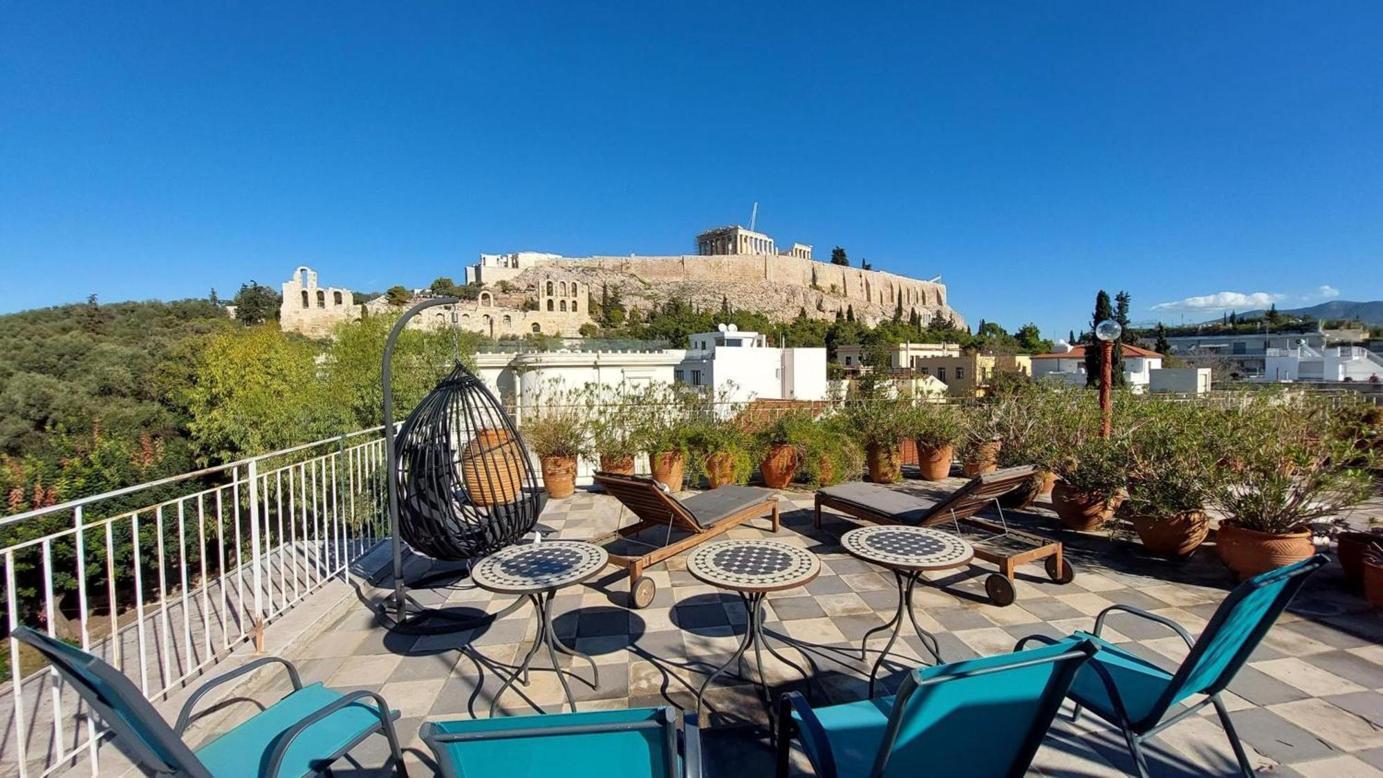 Stunning Acropolis View Apartment Athens Exterior photo